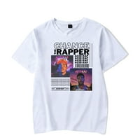 Шанс рапърът тениска Acird Rap Merch жени мъже с къс ръкав небрежен къс ръкав риза