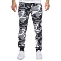 Giligiliso College Young Adult Fashion Camouflage Arconset Bottoms Jogging Bottoms Отдих панталони спортни панталони Jogger Streetwear с памучна тъкан