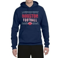 Wild Bobby Houston Hou Hometown City Football Fan Pride Sports Unise Graphic Hoodie Sweatshirt, Navy, X-Clarge