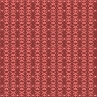 Ahgly Company вътрешен правоъгълник с шаблонирана любов червена площ килими, 7 '9'