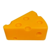 Li HB Store Cheese Night Light, спалня общежитие за нощна лампа за атмосфера, подарък за рожден ден, орнаменти, нощни светлини, жълто