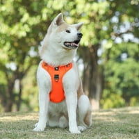 Mosey Полезен сбруя за кучешки гърди, регулируема за кученце без дръпване без теглене