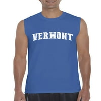 Нормално е скучно - Графична тениска без ръкави, до мъже с размер 3XL - Вермонт