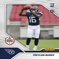 Незабавен RPS First Look Football Treylon Burks Trading карта