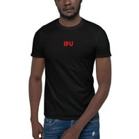 3xl червена IPU памучна тениска с късо ръкав от неопределени подаръци
