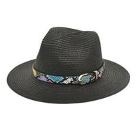 Възрастни унизийски ретро западен каубой за каубой шапка кожен кожен колан широка шапка шапка