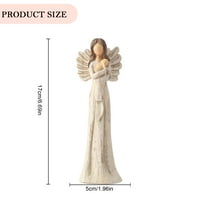 Смола Бонсай Декоративна ангелска скулптура занаятчийски ваканционен подарък за хол