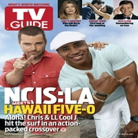 NCIS: Лос Анджелис, Крис О'Донъл и LL Cool J, TV Guide Cover, април - 6 май 2012 г. ТВ РЪКОВОДСТВО КОНДИРАН