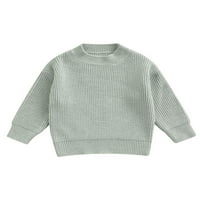 Lisenrain Infant Baby Girl Boy Knit Blouse Overable Sweatshirt Tops Tops Fall Winter Clothes