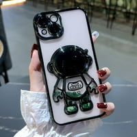 Toyella галванопластика на триизмерния QuickSand Astronaut Mobile Phone Case Green iphone11pro Max