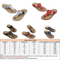 Жени леки отворени чехли на пръсти ежедневно джапанки ваканция комфорт сандали от прашка