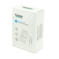 Kastar Battery и Ltd USB зарядно зарядно устройство за Fujifilm Finepi F Zoom, Finepi F480, Finepi F Zoom, Finepi F610, Finepi F Zoom, Finepi F650, Finepi F Zoom, Finepi Z5FD