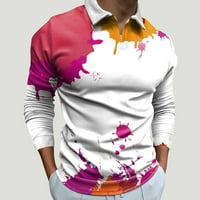 Akiihool мъжки поло ризи мъжки поло мъжки поло ризи редовно модна риза за зимни върхове