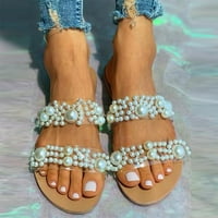 Плайстон слайд сандали жени момичета облечени с нисък клин сандал лятен плаж сладък плъх
