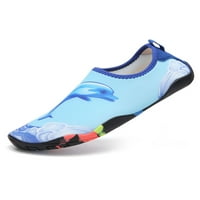 Gomelly Unise Beach Shoe Surf Aqua Socks Swim Water Shoes Небрежно бос йога лято делфин син 12c