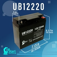 - Съвместима батерия APC SUA3000RMT2U - Замяна на UB универсална запечатана батерия с оловно киселина