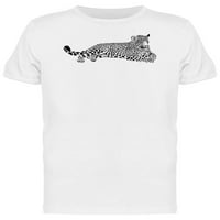Скица на сънната леопардова тениска мъже -Мараж от Shutterstock, мъжки 3x-голям
