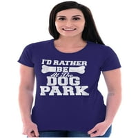По -скоро бъдете кучешки домашни кученце собственик на Puck Fort Formed Damies Dadies Tee Brisco Brands 3x