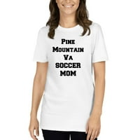 3xl Pine Mountain VA Soccer Mom Мама с къс ръкав памучна тениска от неопределени подаръци