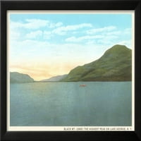 Black Mountain, Lake George, New York, Scenic Famed Art Print Wall Art Продадено от Art.com