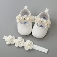 Обувки за малко дете бебешка лента за коса обувки ежедневни обувки маратонки против приплъзване на меко подметка обувки за малко дете