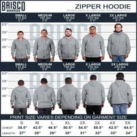 Не ревнувайте от баща ми Bod Bod Zip Hoodie Sweatshirt Men Brisco Brands 2x