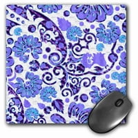 3Drose Blue Paisley - подложка за мишка, от