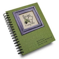 Journals Unlimited CJ- рецепти - Книга на журнала за готвене, Avocado Green