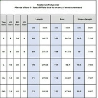 Zdcdcd жени o шия късо ръкав животински флорален печат контраст тениски лятна ваканция