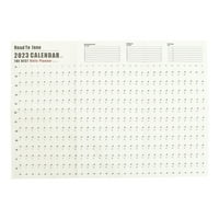Календар за планиране на хартия Годишен хартиен календар през цялата година Планиращ календар Календар Календар
