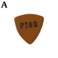 Кожена китара избира различни цветове бас ukulele plectrum от кожа истински j3t2
