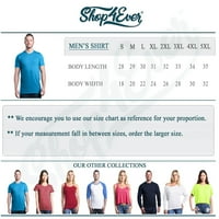 Shop4ever Men's The Lake е моето щастливо място графична тениска xxx-голяма хеликония розово