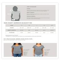 Бъдете слънчоглед женски моден моден тениска на тениската на тениска Хедър Сива среда
