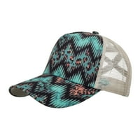 жени мъже спортни вълни печат дишащ плажен бейзболна шапка HOP HAT Sun Hat