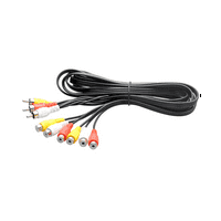 Аудио видео AV адаптер кабел за телевизионен DVD плейър видео сплитер
