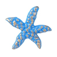 Чекмедже копче океан тематична тематична копче новост морска звезда форма чекмедже издърпайте дръжката на вратата на шкафа за шкаф за шкаф гардероб детски чекмедже за стая за детска стая