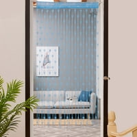 Qazqa 100x романтична сърцевидна форма на васа дантела Струнска завеса за стена за стена спалня завеса декор