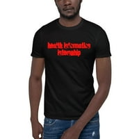 Здравна информация стаж Кали стил с къс ръкав памучна тениска от неопределени подаръци