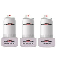 Докоснете Basecoat Plus Clearcoat Plus Primer Spray Paint Kit, съвместим с лава оранжево Porsche