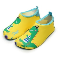 Leey-World Thddler Shoes чорапи на открито плаж Деца плуване Вода Карикатура Деца за гмуркане Обувки Деца Животни сухи бързи чорапи Малче обувки Момичета, жълто
