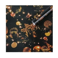 Beppter Gift Wrapping Paper Christmas Коледен подарък Опакател хартия Цвят печат Коледна опаковка хартия Ръчно изработен Diy Gift Bo Рожден ден Крафт хартия празник красива букет хартия