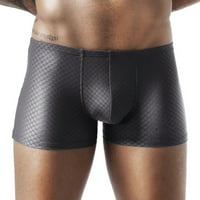 Adviicd Мъжки бельо Мъжки панталони за горещо време за мъже от серии Boxerjock Boxer Breats Grey XL