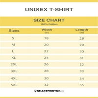 Тениска на тениски извън дежурните елфове-тениски-дизайни на отпечатъци, мъжки 5 пъти по-голям