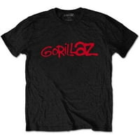 Тениска на Gorillaz 'Red Logo'