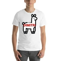 3XL Llama Dimitri с къс ръкав памучна тениска от неопределени подаръци