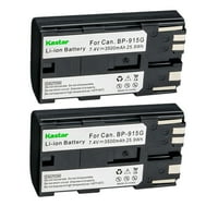 Kastar BP-915G подмяна на батерията за Canon XL-1, XL-1S, XL-2, XM1, XM2, XV1, XV2, C2, FV1, DM-MV1, DM-MV10, DM-MV20, E1, E2, E30, E65AS, EOS C100, C Mark II, EOS C300, EOS C PL камера