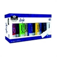 Комплект за акрилна боя Royal Brush Acrylic - ML, Assorted Color, Set - 12