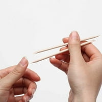 Инструменти за обличане на ноктите оранжеви пръчки дървена пръчка мъртва кожа push Двойна точка тренировка чист лак за нокти Двустранни много функционални кожички за отстраняване на маникюр маникюр педикюр