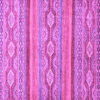 Ahgly Company Indoor Rectangle Southwestern Purple Country Area Rugs, 7 '9'