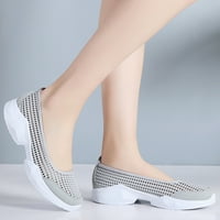 DMQUPV маратонка за жени с размер на открито жени ежедневни дишащи обувки за бягане Жените Go Walk 5-съвместими с чест маратонки TechnicleSportshoe Grey 8.5